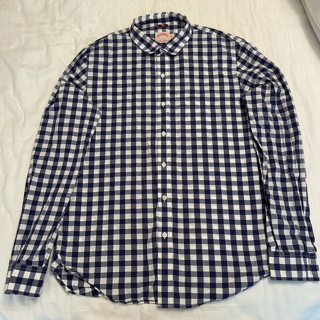 Brooks Brothers Gingham Pattern Button Down